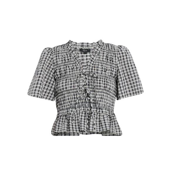 Rails 'Portia' Black Polyester Pim Top Size XS - Picture 1 of 4